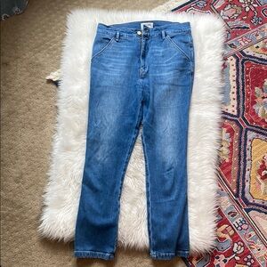 Frame Denim Blue High Rise Jeans